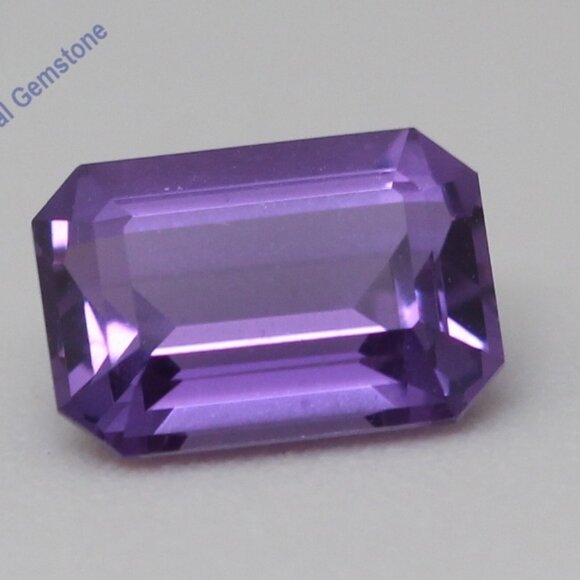 Emerald Loose Sapphire (1.42 Ct Pinkish Purple Vs2) Gia C53000095 - Picture 1 of 6